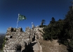 Castello dei Mori (Castelo dos Mouros, Sintra, Portogallo). Dettaglio delle mura, lato ovest.