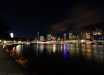 Brisbane in notturna da West End (Brisbane, QLD, Australia) - (Dati di scatto: Canon EOS 7D, Sigma 8-16 f/4.5/5.6 DC HSM, 32.0 sec,  f/11, ISO 100, treppiede).